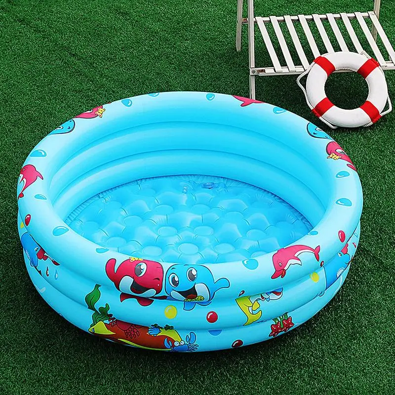 

Circular Swimming Pool Three-Layer Water Fountain Toys Roun Kiddie Swimming Pools Swimming Pool For Toddler Outdoor Pool Quick