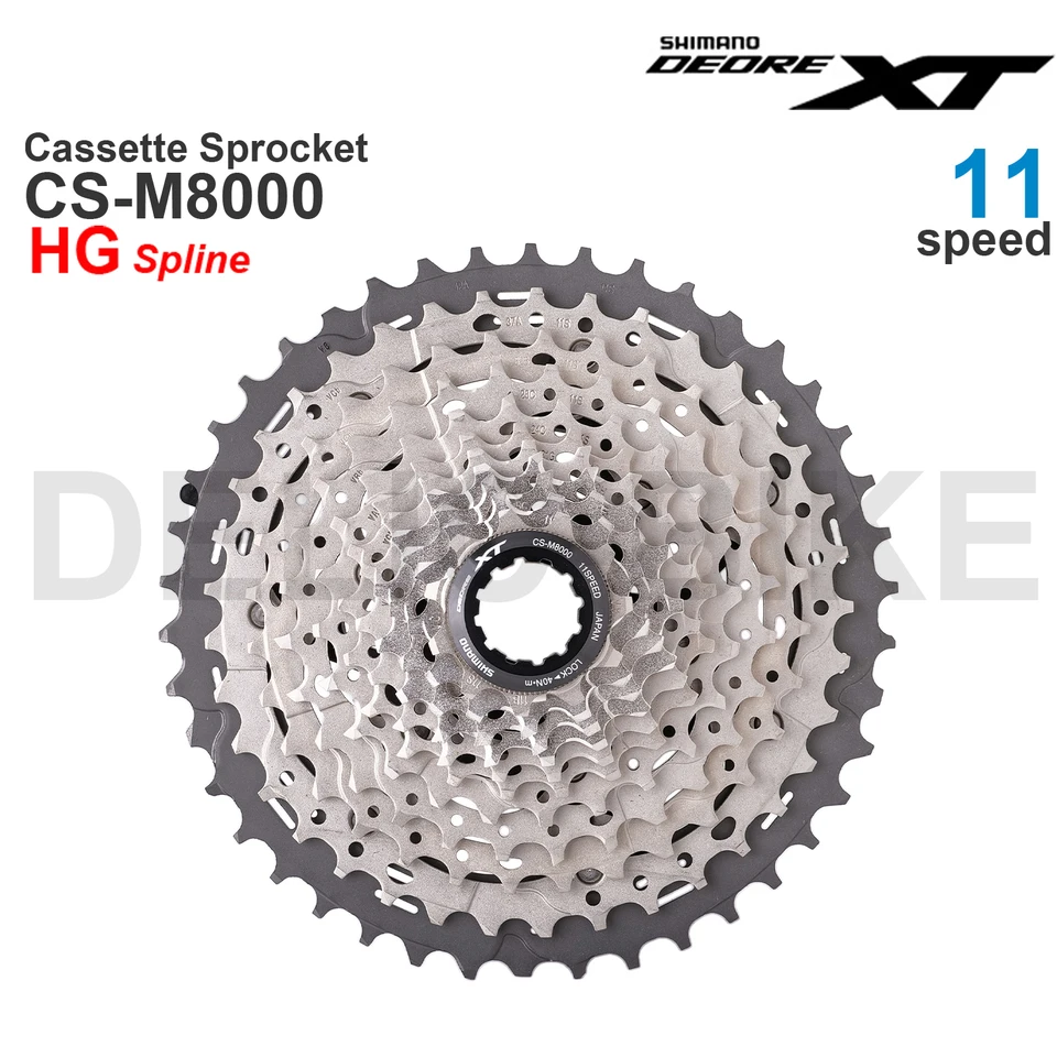 SHIMANO DEORE XT M8000 11Speed Cassette Sprocket CS-M8000 11-40T