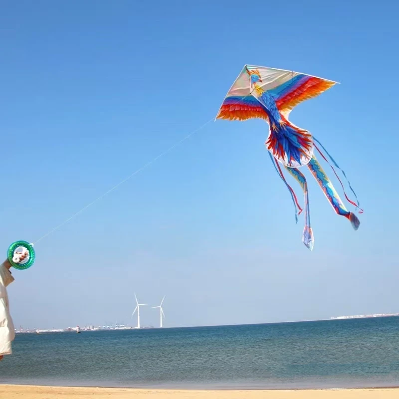 free shipping phoenix kites flying for adults kites line professional wind kites factory nylon ripstop outdoor game toys Tripod