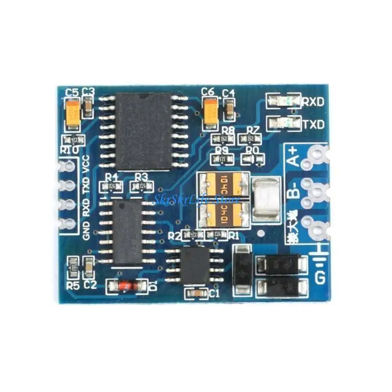 E65E TTL to RS485 وحدة 485 إلى TTL مع العزلة MCU المنفذ التسلسلي UART عزل