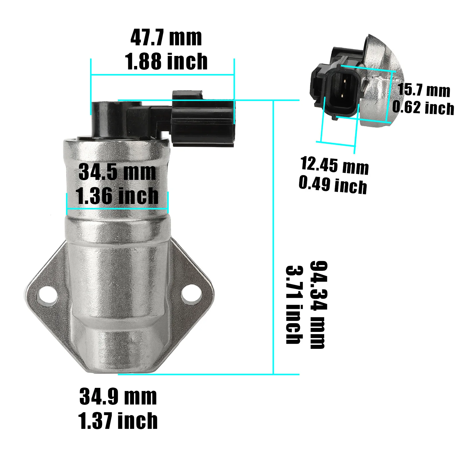 

Idle Air Control Valve For Ford Explorer Mercury Monterey 2002-2008 Oe 1l2z9f715aa 1l2e9f715ac 1l2e9f715ad Ac422 Refurbished