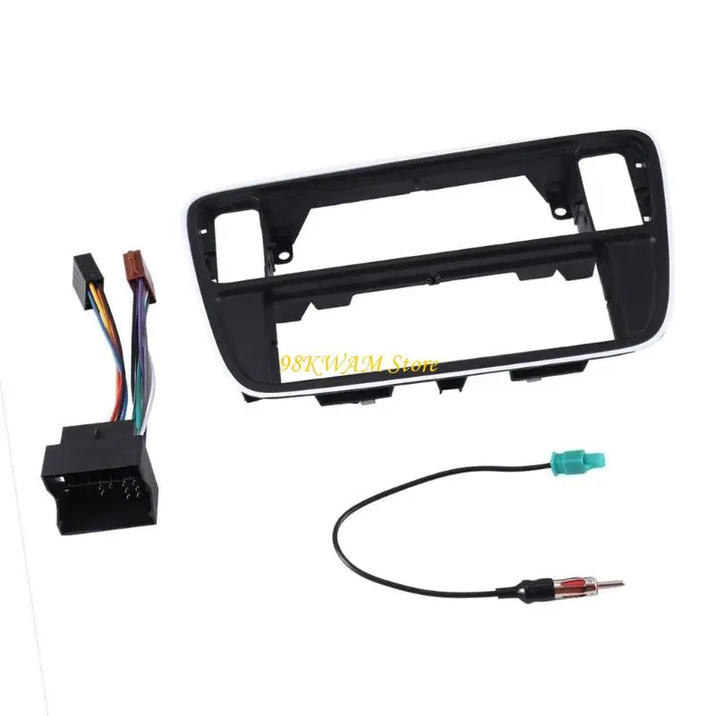 

68UF 1 Din Frame Car Radio Fascia Automobile Video Panel Player Stereo Dashboard Dashboard Mount Panel