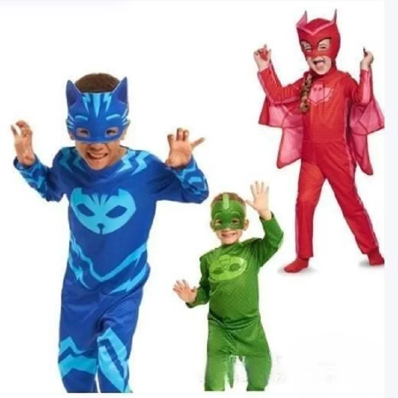 Cartoon Cosplay Costume for Kids, Figura Anime, Vestir Roupas, Natal, Halloween, Festa de Aniversário, Menino, Menina, Acessórios, Presentes