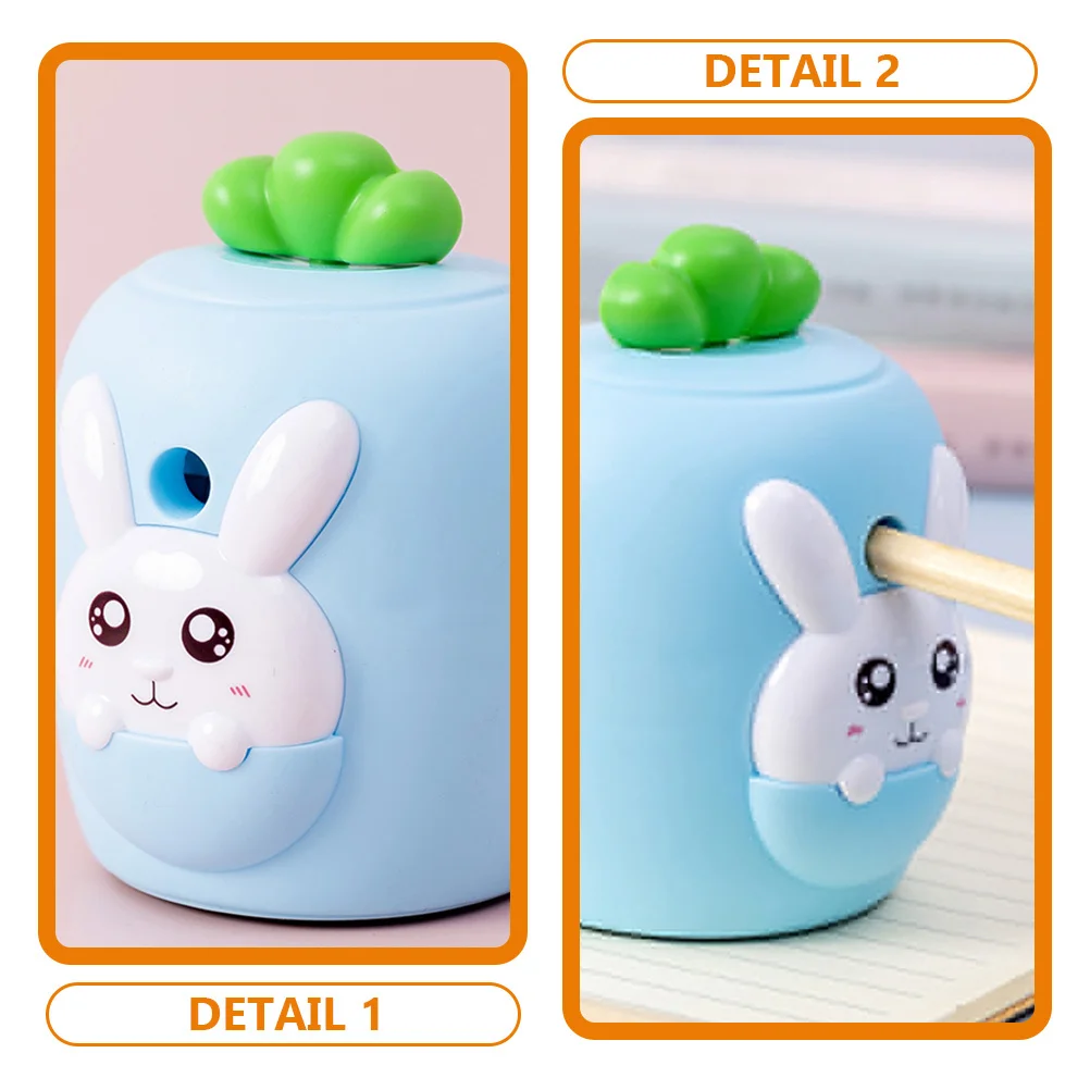 

Manual Pencil Sharpener Bright Color Portable Cartoon Handheld Sharpener For Students School Office Supply Stationery Tool