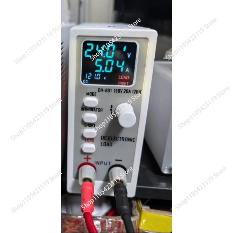 DH801 DC Electronic Load Channel 120W 150V 20A Digital Battery Capacity Tester
