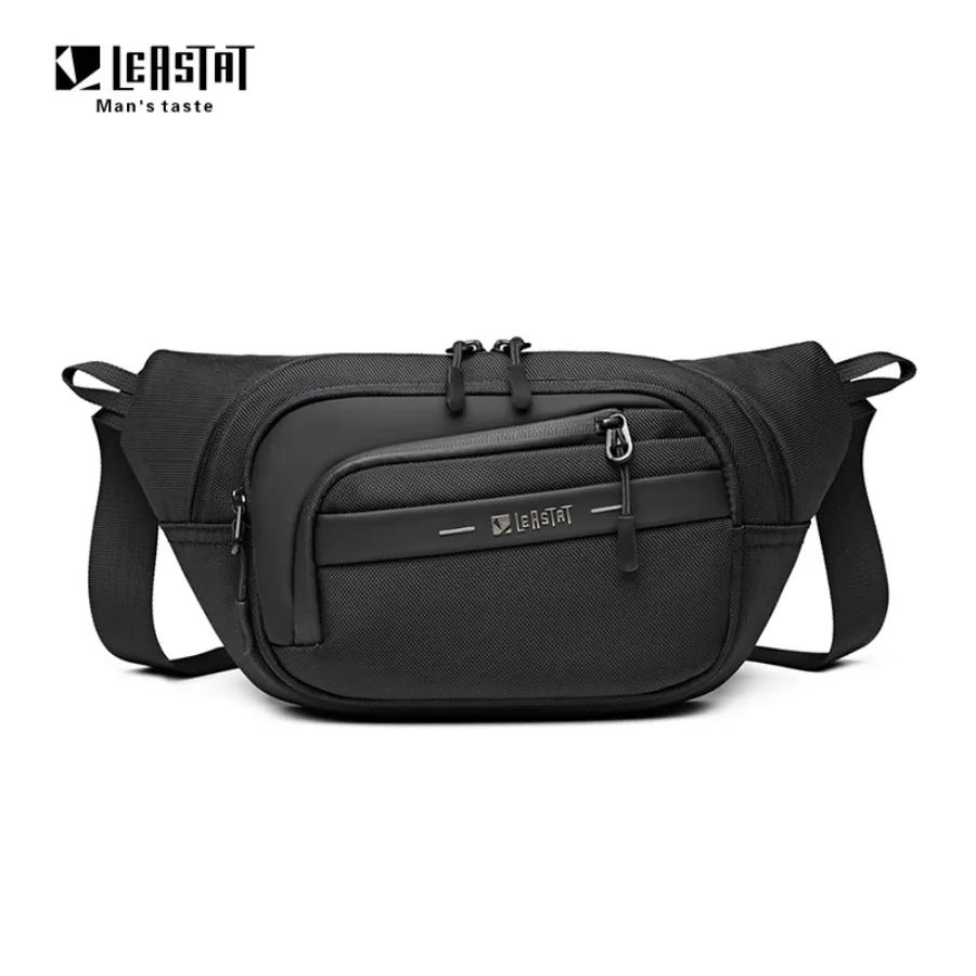 

【New style】LEASTAT - new waist bag men's simple casual shoulder bag commuting sports chest bag trendy cool -body bag