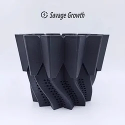 3D printed root flowerpot trendy plant agave ivory palace succulent flowerpot breathable and water-permeable breathing pot YM35
