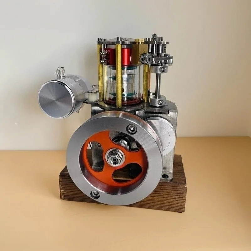 

Mechanical Enthusiast Engine Model for Physics Teaching Four Stroke Mini Internal Combustion Device for Creative Gifting