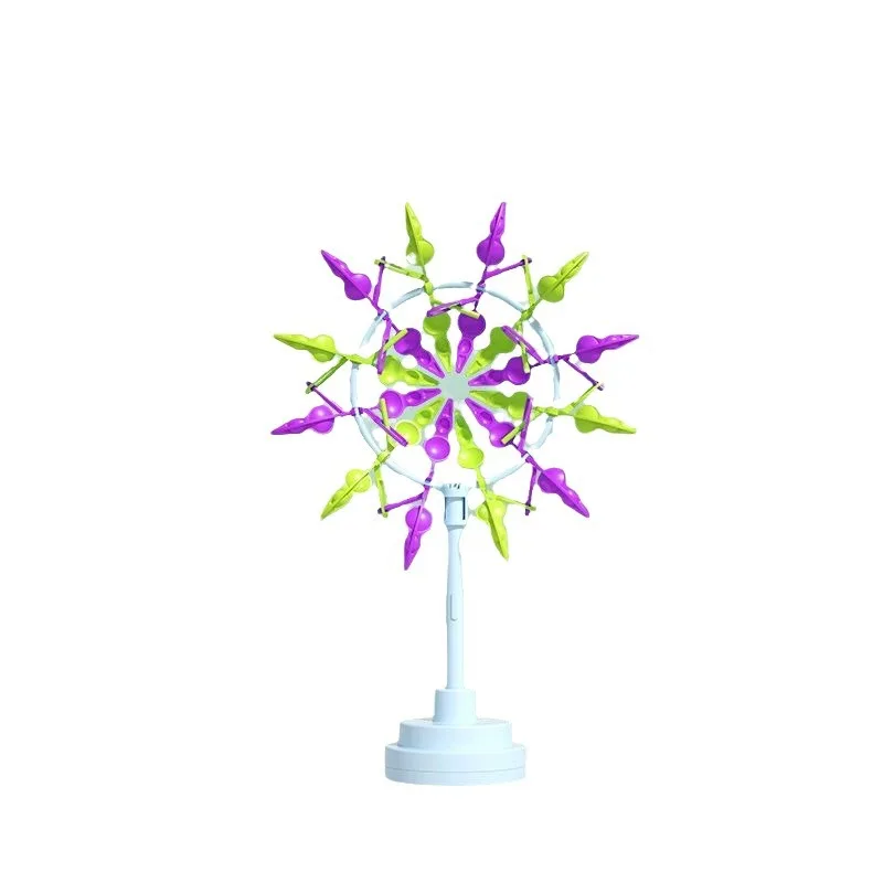 3D Rabanete Windmill Brinquedos para Crianças, Rotação Pinwheels, Jardim Colorido, Flores Divertidas, Presentes Criativos, Novo