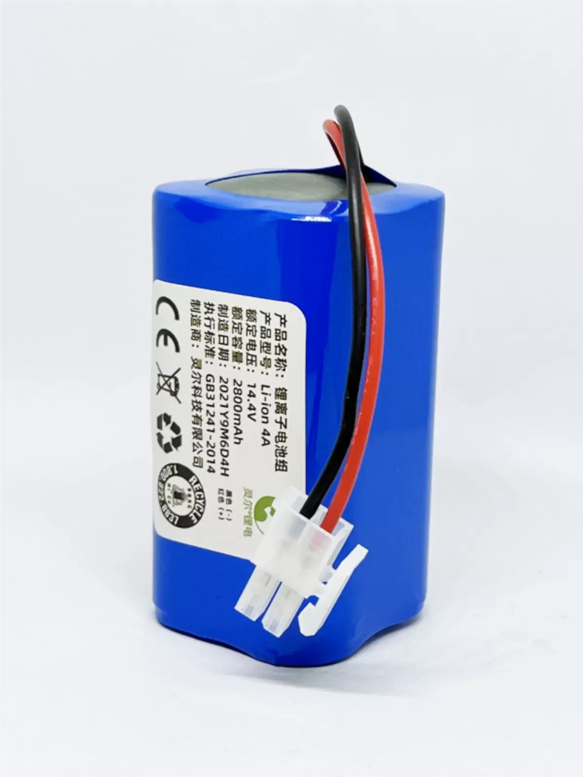 Li-Ion Battery Pack For Dibea GT100 ，V780   Sweeping Robot  14.8V Universal 14.4V