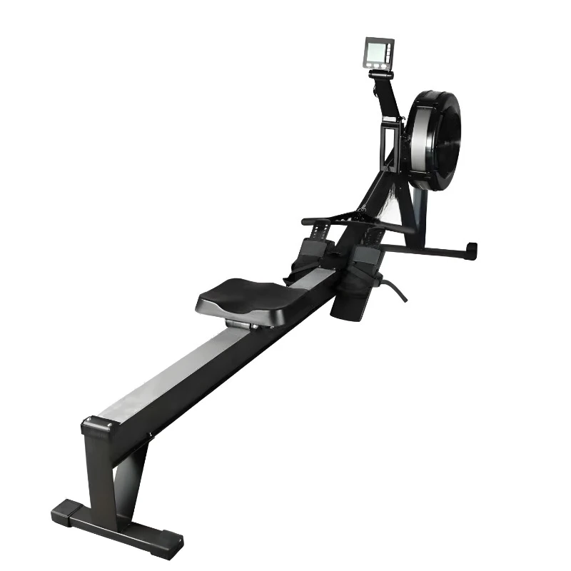 Foldable commercial fat burner rower, aerobic fitness equipment, adjustable resistance, smart home
