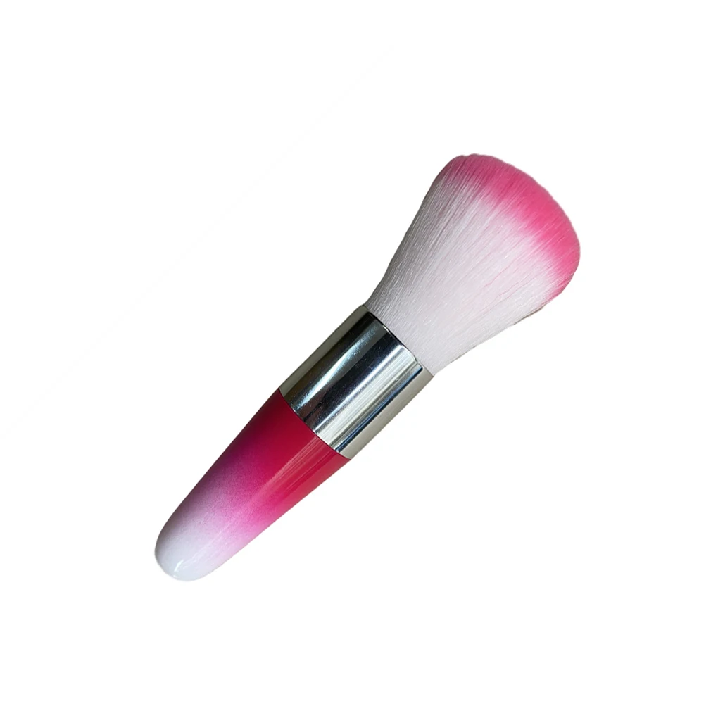 Nail Brush Supple Bristle Long Handle Sweet Gift Powder Remover Girl Supplies Makeup Tools Widely Use Manicure Brushes