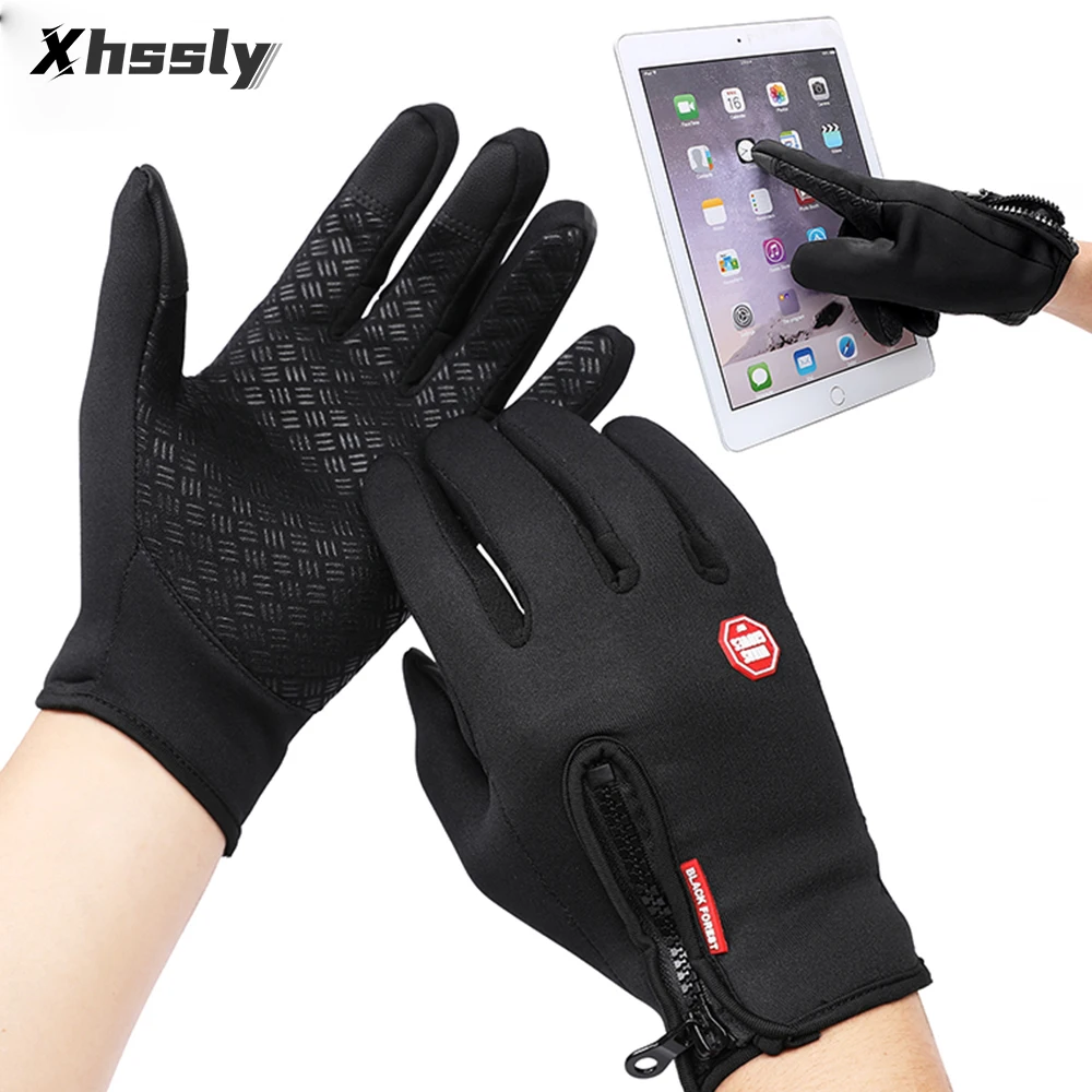 

Motorcycle Gloves Guantes Moto Touch Screen For Yamaha Full Finger Motocross Motorbike Warm Glove Luvas Da Moto Motocross Enduro