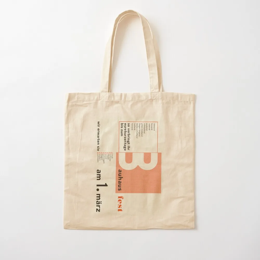 Bauhaus#14 Tote Bag hand bags shopping cart bags Fabric bag reusable grocery bags
