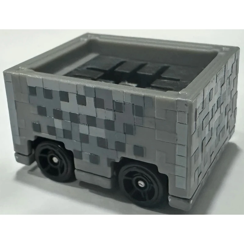 العجلات الساخنة C4982 # 146 Minecart HW شاشة الوقت 1:64 نموذج سيارة لعبة 2025 حافظة G