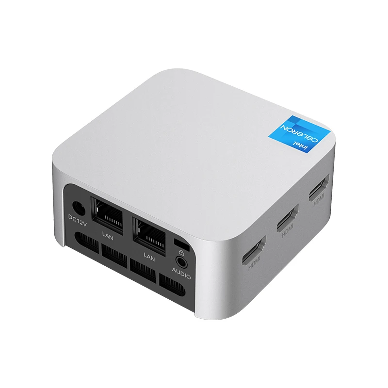 T8 Pro Mini PC Intel Celeron N5095 8GB DDR4 256/512G/ SSD Ultra Small Pocket Computer Dual LAN  3*HDMI 3*USB 3.1 TypeA Windows11