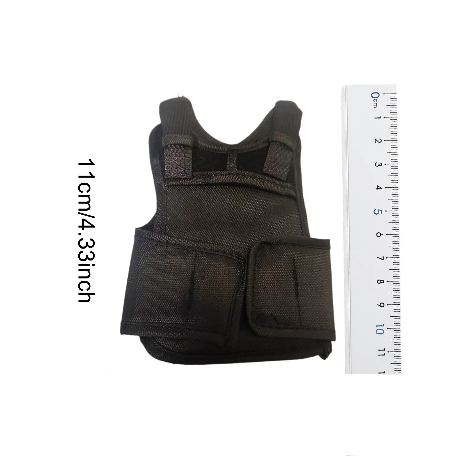 1/6 Scale Vest Model Stylish Doll Costume Doll Vest Model Miniature Action Doll Vest Model for 12inch Doll Accessory Dress up