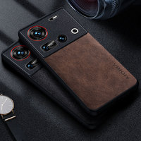 Premium Luxury leather Phone Case for Nubia Z70 Z60 Ultra Z60S Pro Retro Business Style Solid color cover funda capa