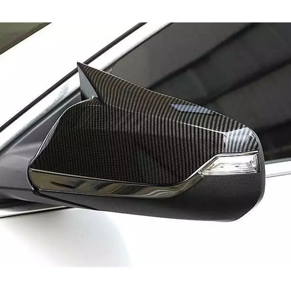 USA Version For Chevrolet Malibu L LS LT 2016-2021 Car Sticker Rearview Side Mirror Cover Wing Cap Exterior Door Case Trim ABS