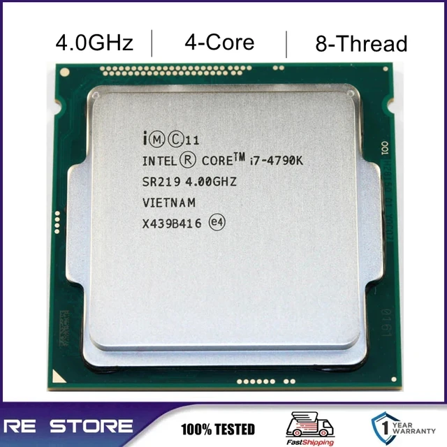 Intel Core i7 4790K 4.0GHz 4-Core LGA 1150 cpu processor