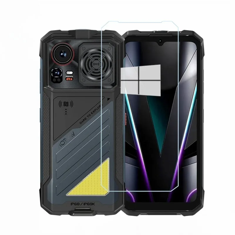 For HOTWAV X100 MeCha 9H Tempered Glass Screen Protector for HOTWAV Hyper 8E Clear Anti-Scratch Protective Film