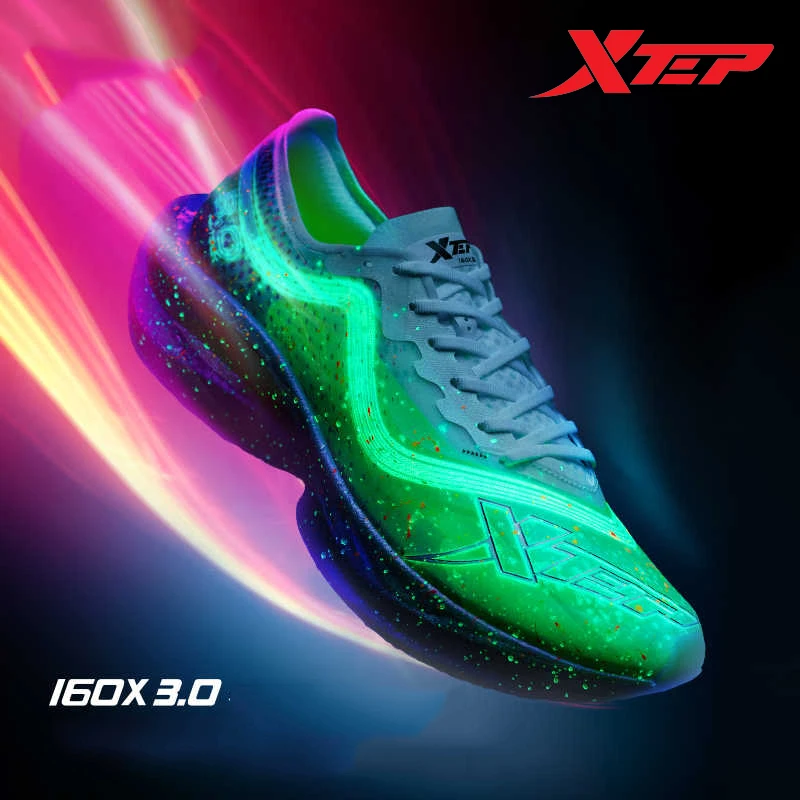 Xtep 160x 3.0 Professional Marathon Running Shoes Training Sports Shoes Men Carbon Plates Technology Men Sneakers 978119110107