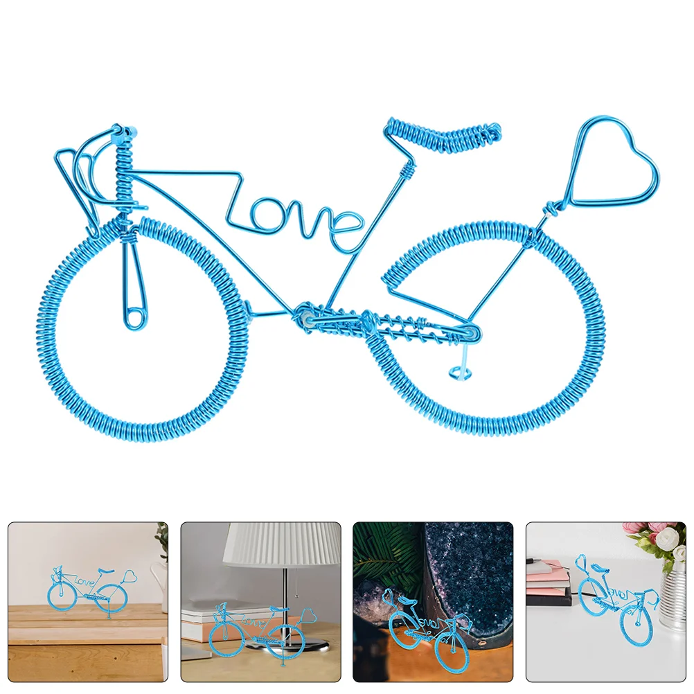 Accessoires Liefde Fiets Model Fiets Achteruitkijkspiegel Vintage Ornament Handleiding Hanger