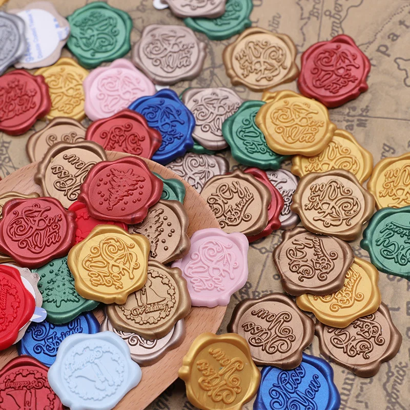 

10 шт., винтажные наклейки с сургучной печатью, сделай сам, скрапбукинг, журнал, планировщик, украшения, канцелярские принадлежности, уплотнение конвертов, липкие этикетки, бирки