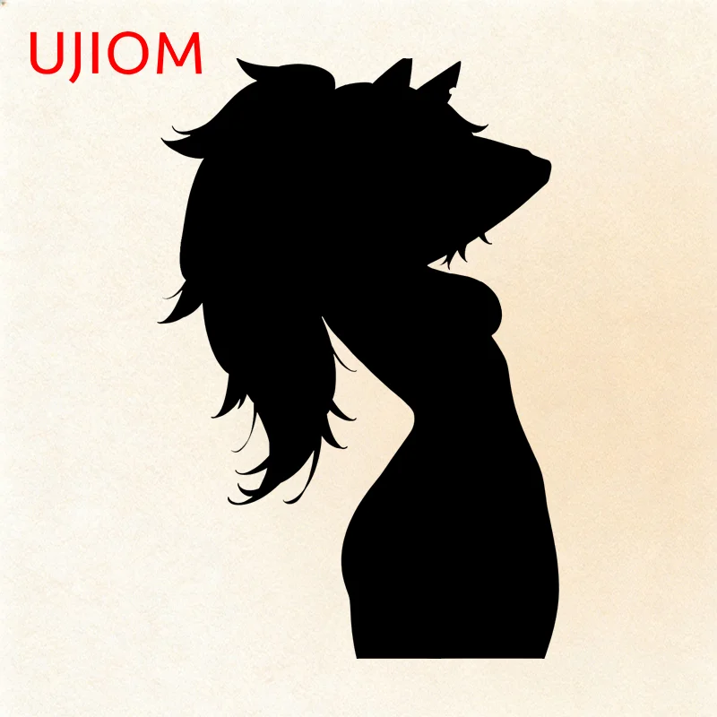 UJIOM Furry Loona Wall Sticker Enchanting Trendy Customizable PVC Decal Creative Personality Wallpapers That Are Famous In TK