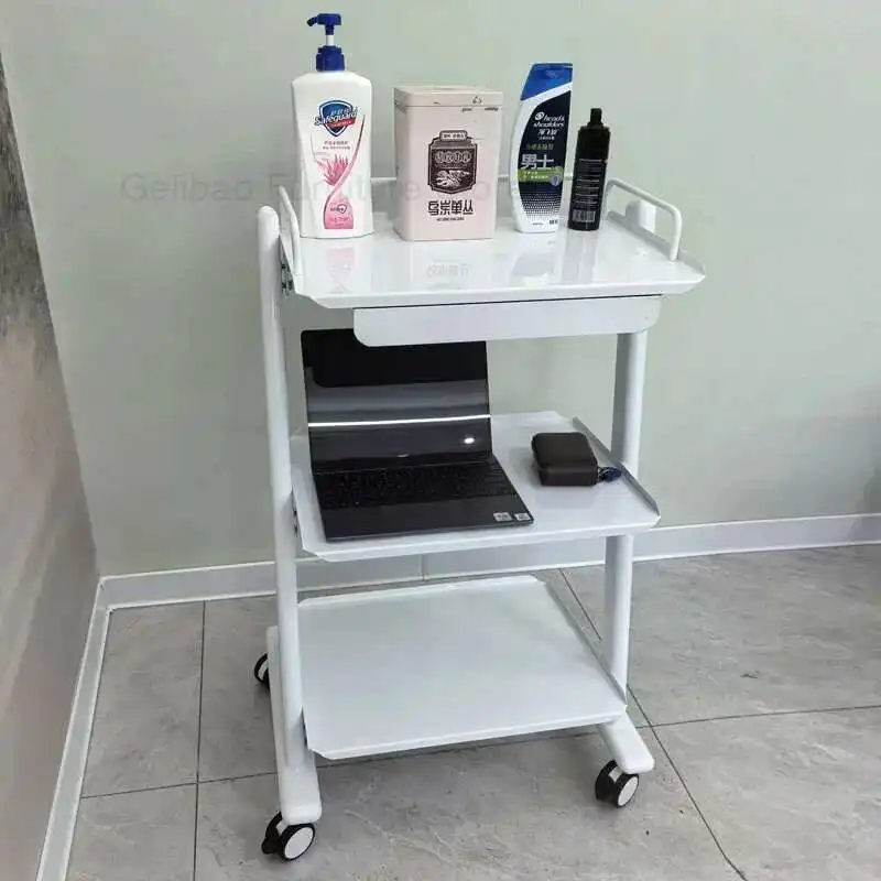 

Medical Beauty Trolley Porta Attrezzi Salon Chair Hair Stylist Carrito Organizador Carello Officina Nail Salon Furniture
