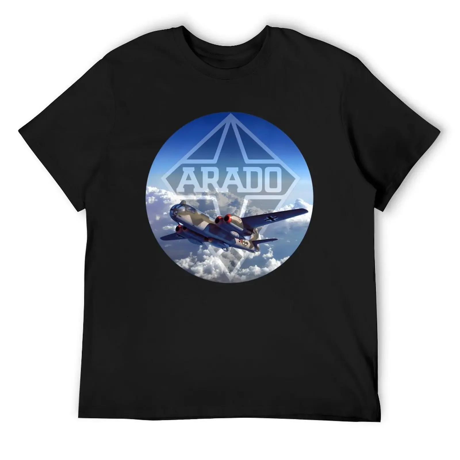 

Arado 234 With Arado Company Logo T-Shirt cute clothes cheap stuff vintage anime shirt sweat shirts, men