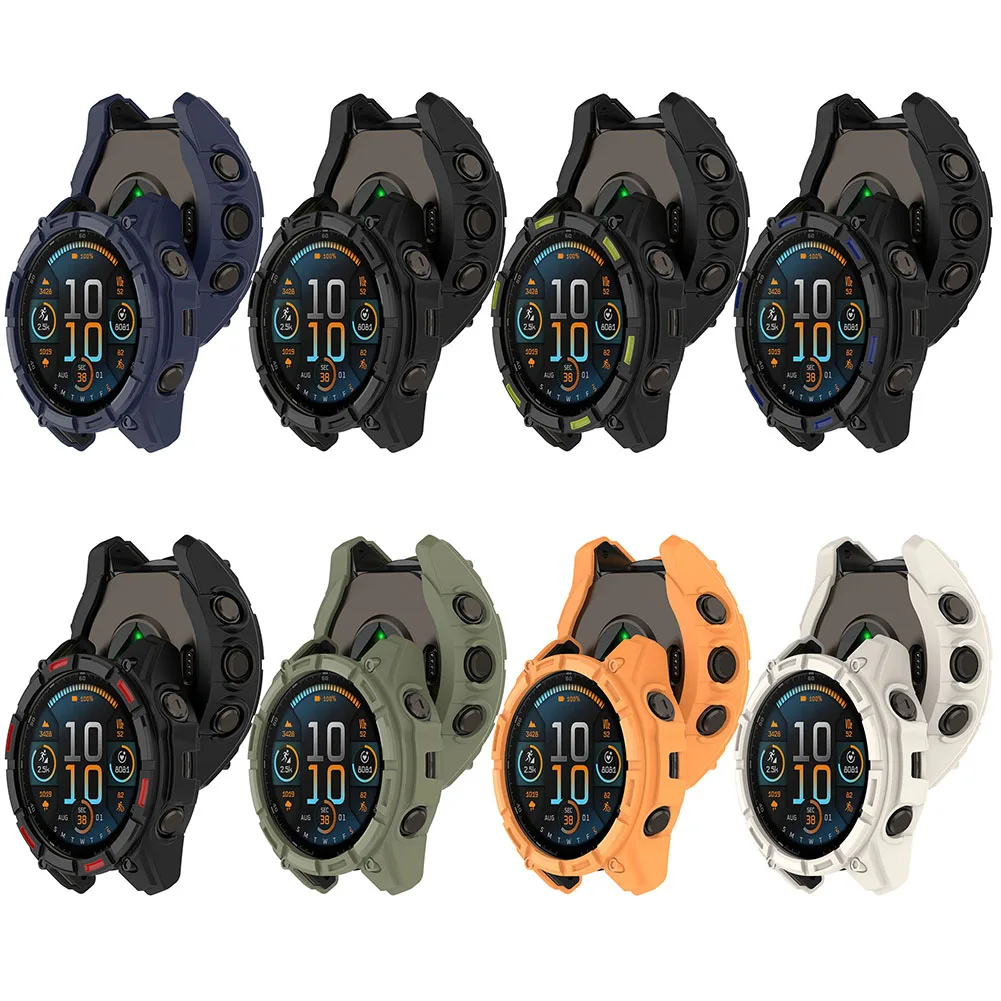 TPU Hollow Case dla Garmin Enduro 3 Smart Watch Protector Samrt Watch Strap Shell Anti-Scratch Protector Shell Watch Strap Shell