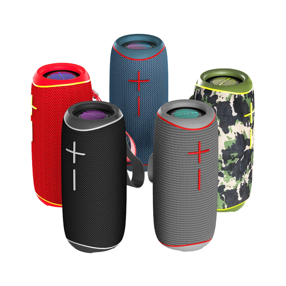 

Hopestar-P34 для Bluetooth-динамика Портативный семиуровневый водонепроницаемый аудиоплеер RGB Мобильная карта Power Factory