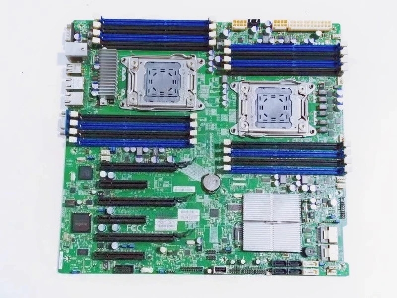 For Supermicro X9DR3-F/X9DRI-F dual-channel X79 C602 M.2 main board game multi-open support 2696V2 Used