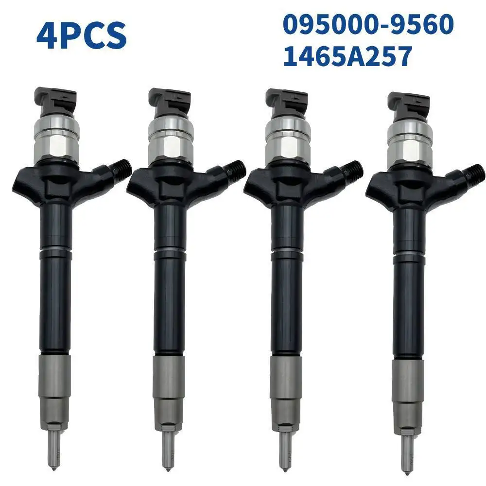 4PCS Common Rail Injector 1465A257 095000-9560 Fit For Mitsubishi 4D56DI-DC