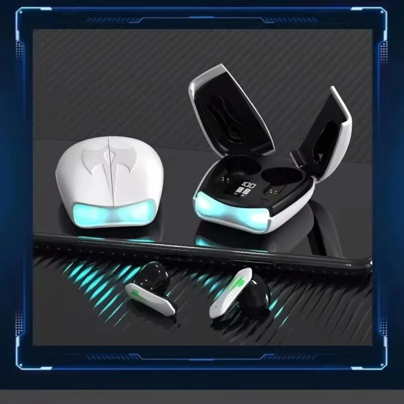 Auricolari Bluetooth con bassa latenza Giochi di alta qualità Batteria a lunga durata Musica Auricolari wireless Bluetooth per sport all'aria aperta