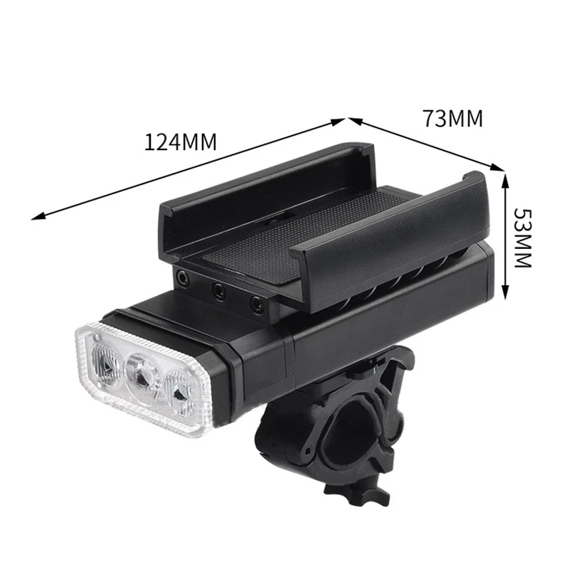 

Type-C Rechargeable Bike Light Super Bright LED Front Bicycle Light Waterproof Safety Cycling Light For Night Riding Road Bike