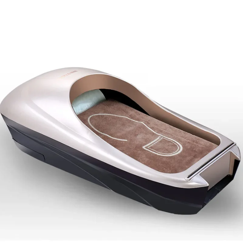 RU Produttori di scarpe Macchina automatica per copriscarpe Kit di attrezzature per lucidatura di scarpe Set piede per la casa Nuovo strumento per scarpe