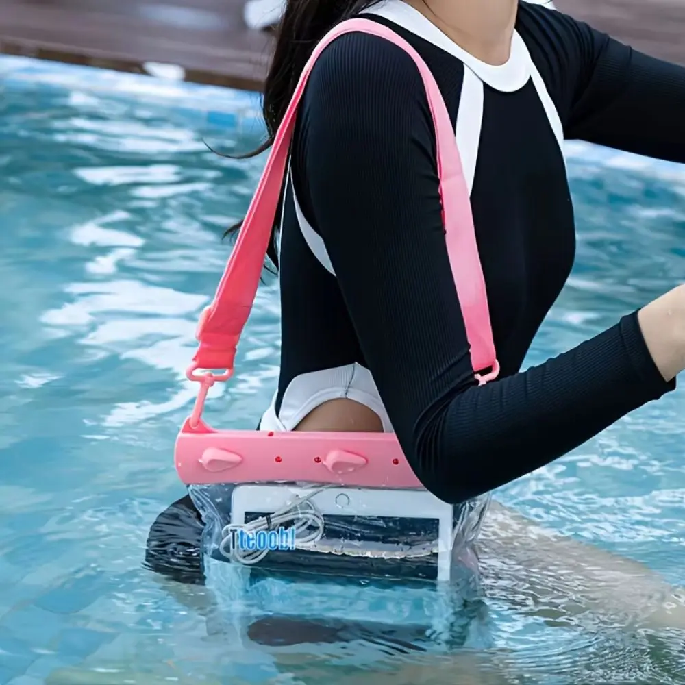 

Водонепроницаемая сумка для плавания с сенсорным экраном IPX8 Водонепроницаемая водонепроницаемая сумка для мобильного телефона из ПВХ Плавающая под водой