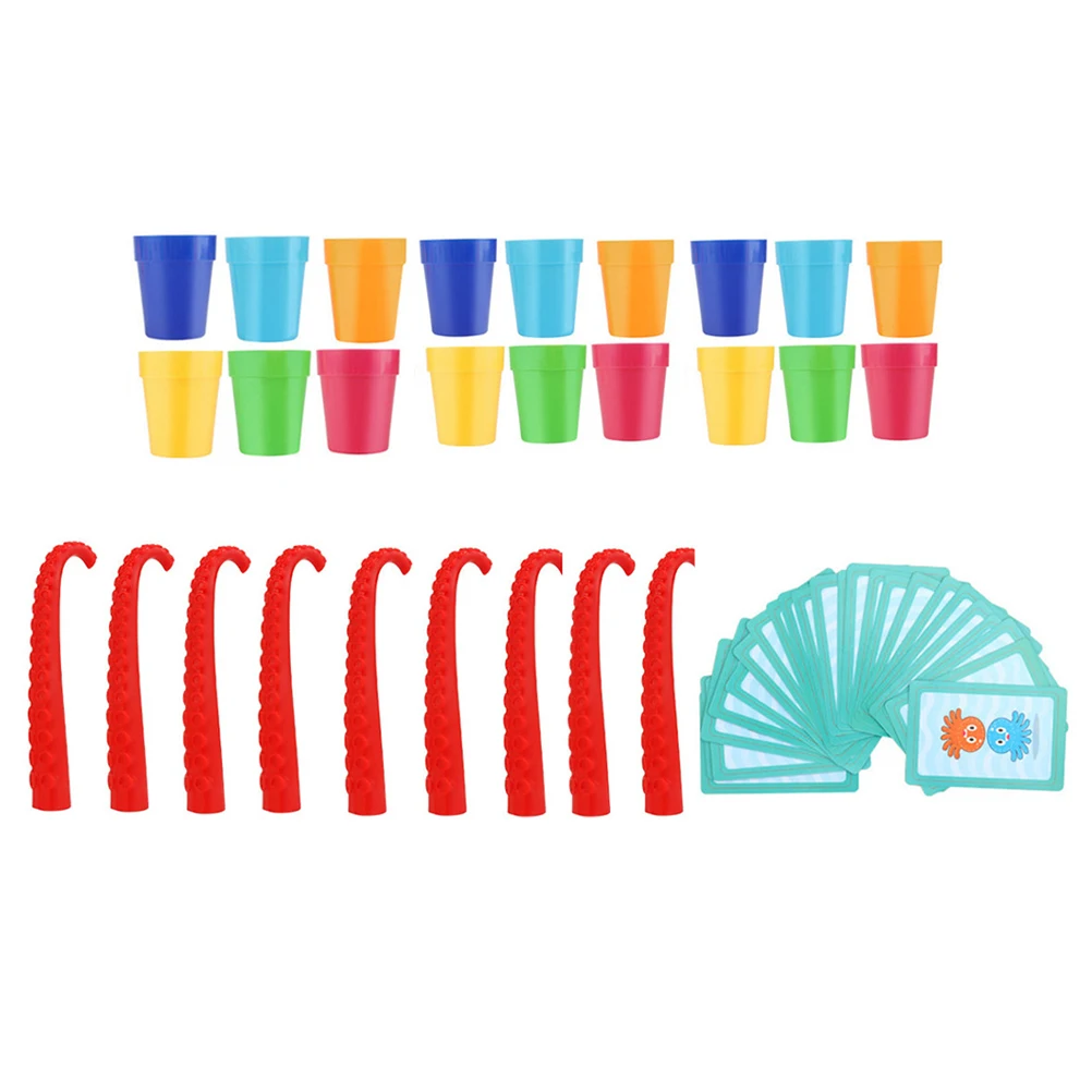 1 Set Baby Cups Educational Game Interactive Learning Table For Kids Creative Desktop Plaything Early Childhood Development