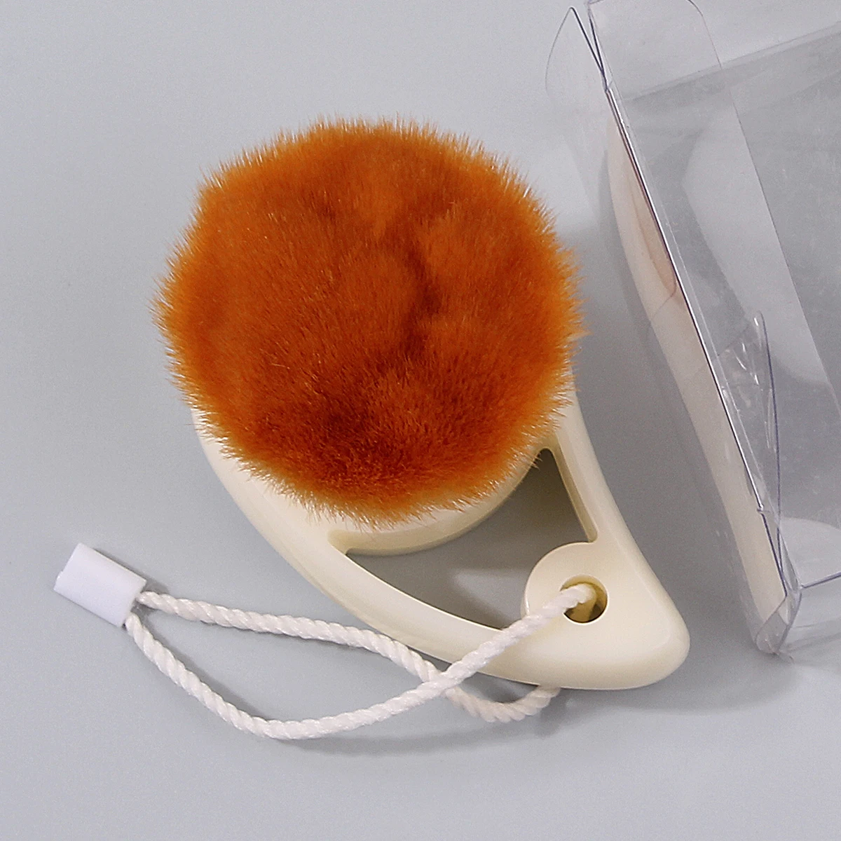 قطعة واحدة من فرشاة تنظيف الوجه الشفافة الناعمة على شكل قطة clw للتنظيف العميق لمسام الوجه، أداة تجميل محمولة