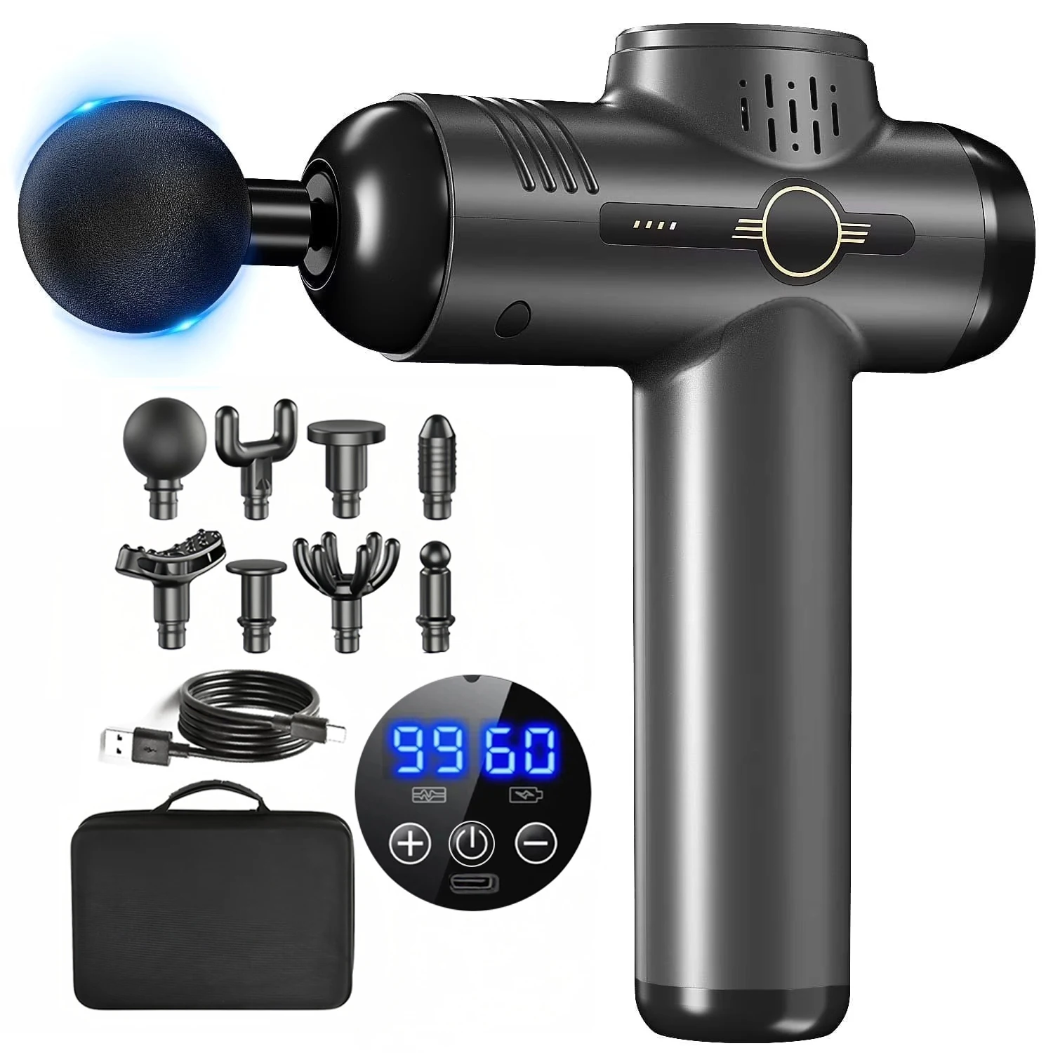 Men's Grooming Massage Machine Electric Massagers for Body Vibrator Massager Massage Gun Low Frequency Massager Masazer Masseur