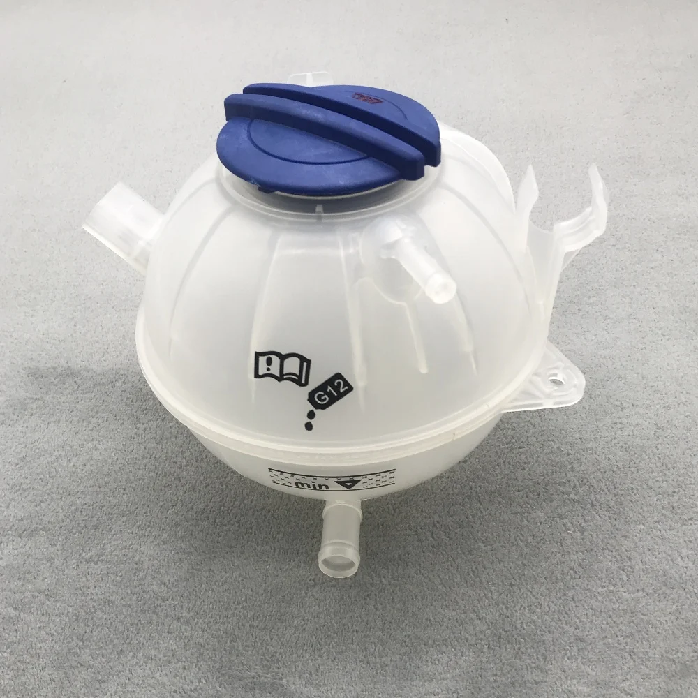 1K0121407 Car Engine Radiator Coolant Tank Reservoir With Cap For GOLF A3 Q3 TT MK6 1K0121407A Car Expansion Pot Antifreeze Pot