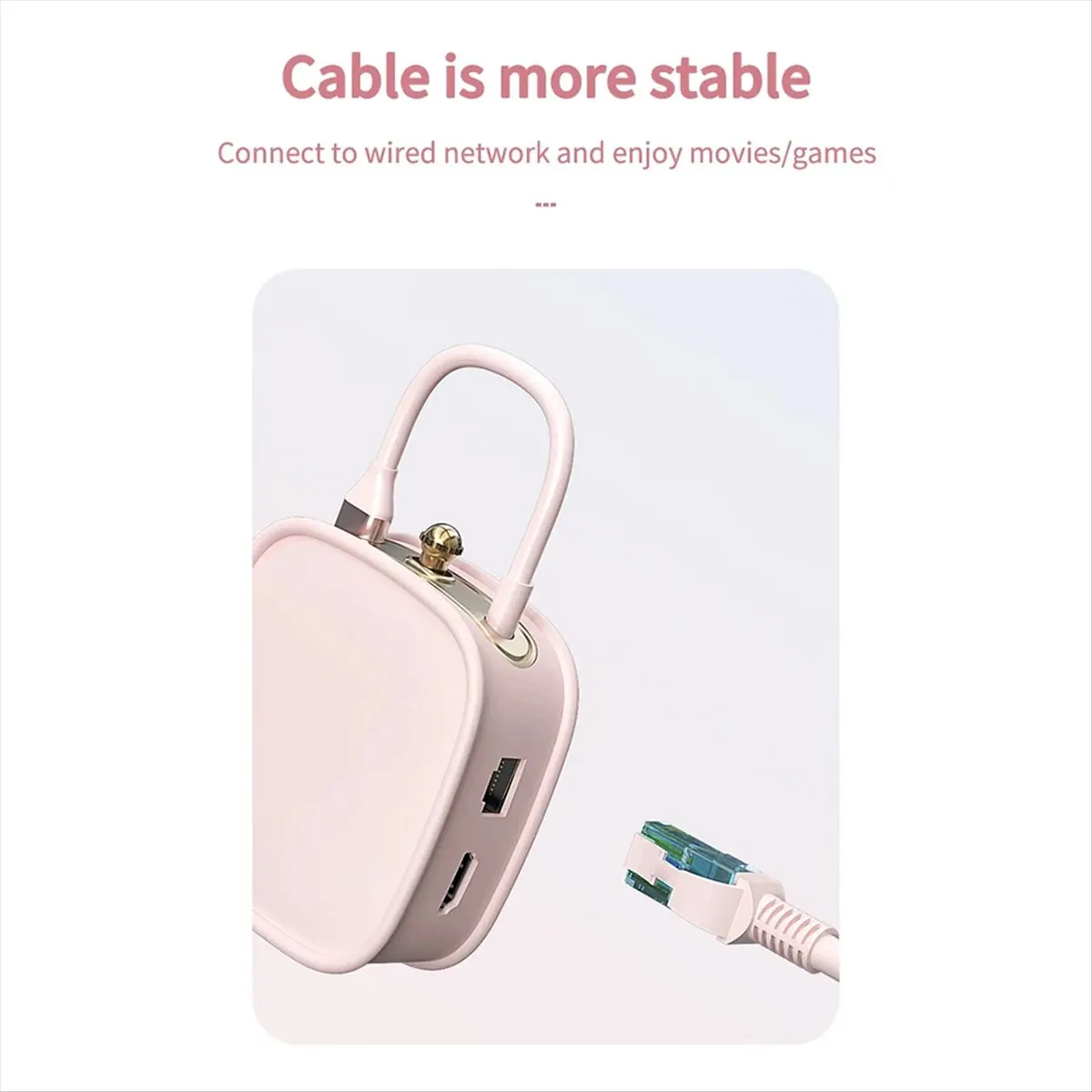 

Stable- For Steam Deck Docking Station TV Base Stand 10 in 1 Hub USB Type C to 60Hz USB-C for Steam Deck TV Base