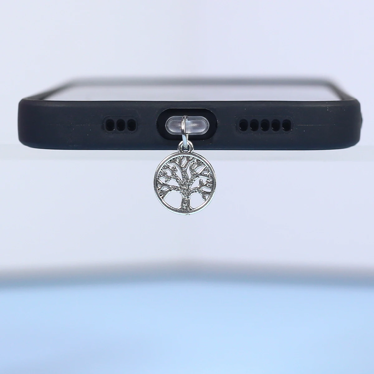 Mobile Phone Dust Plug Pendant, Mobile Phone Accessories Decoration, Tree Of Life Dust Plug For Iphone For Samsung Type-C Port