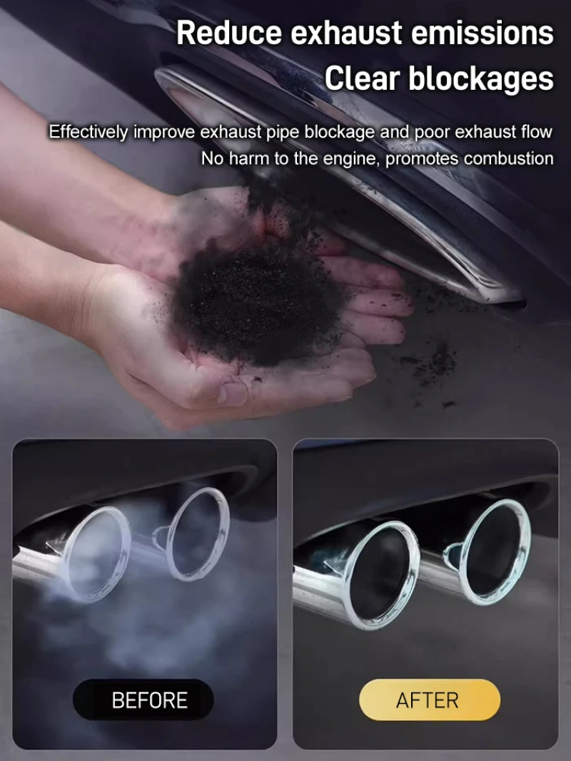 Мощный трехсторонний каталитический конвертер, средство для очистки, Глубокая очистка, Многоцелевой Очиститель двигателя