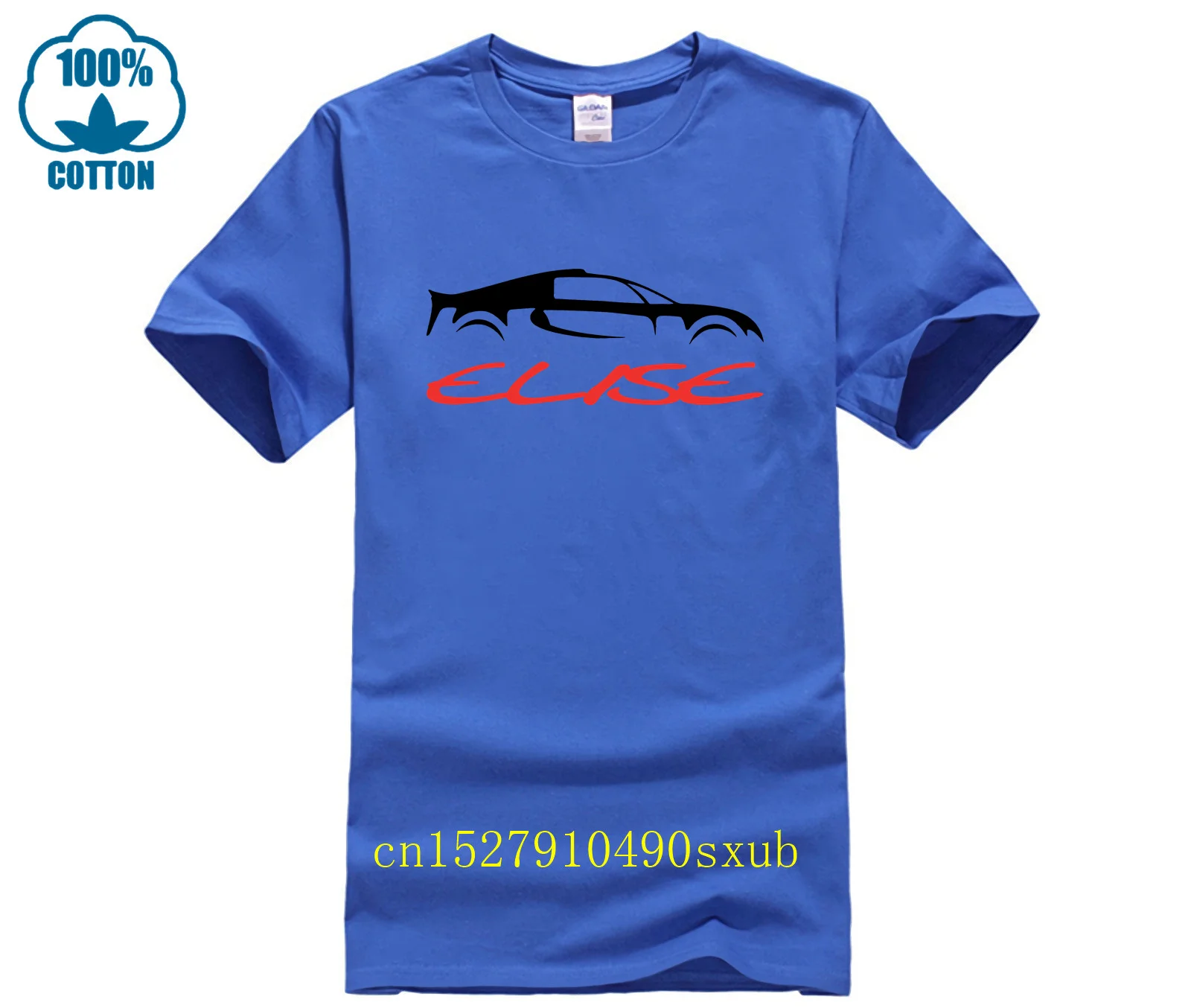 Lotus Elise Racing T-Shirt New Fashion T shirt Clothing Print Men T Shirt Short Sleeve High Quality T-Shirt Men