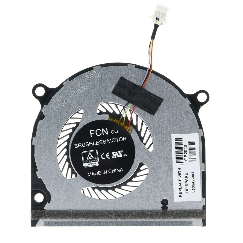 

X360 15-DS 15-DR 15M-DR 15T-DR 15Z-DS L53542 L53541 CPU & GPU Cooling Fan HP ENVY