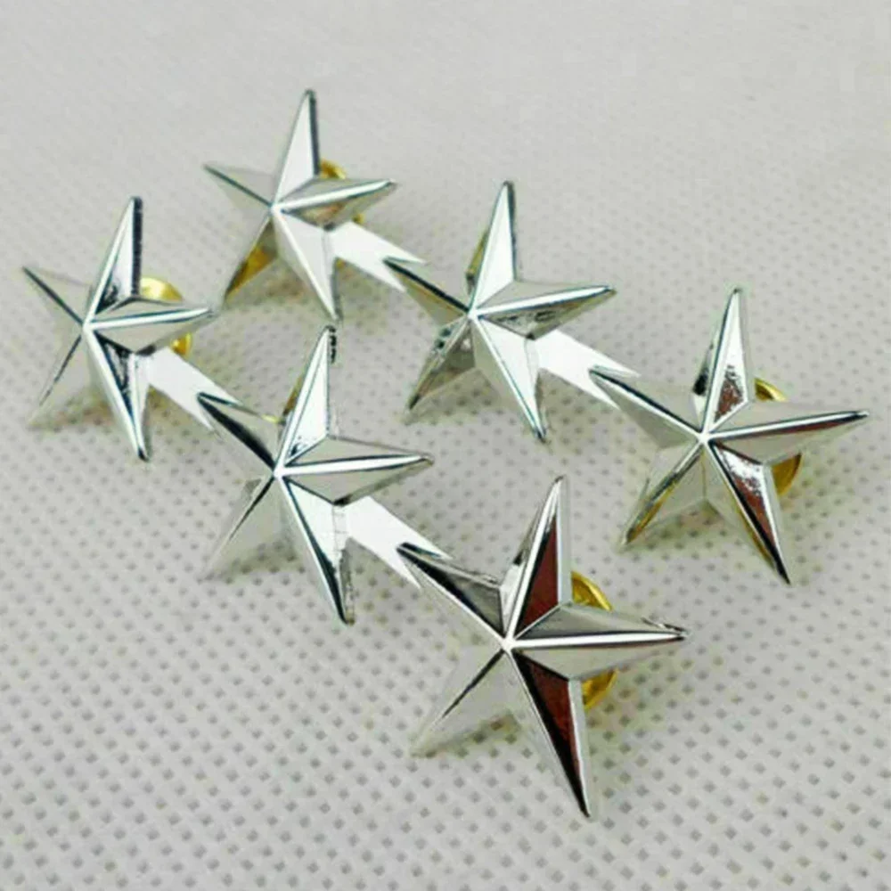 زوج WW2 ضابط الجيش الأمريكي 3 نجوم المراعي العام رتبة ثلاث نجوم شارة شارة دبوس