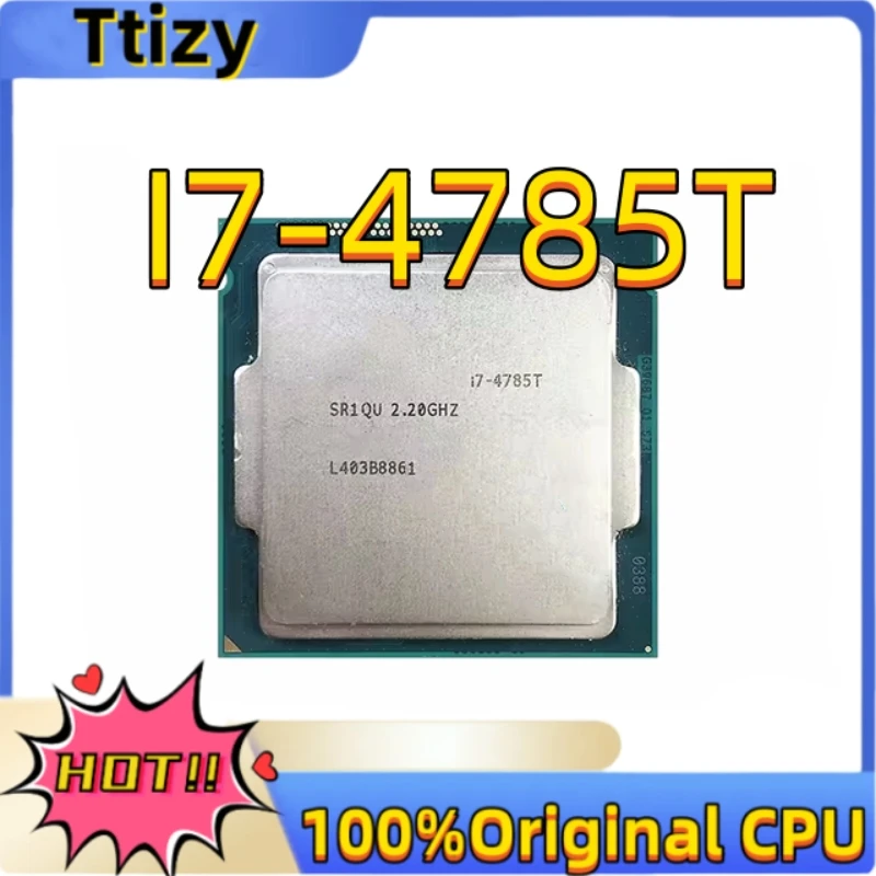 Core i7 4785T 2.20GHz 8M 35W Quad-Core 8M Cache up to 3.20 GHz Socket 1150